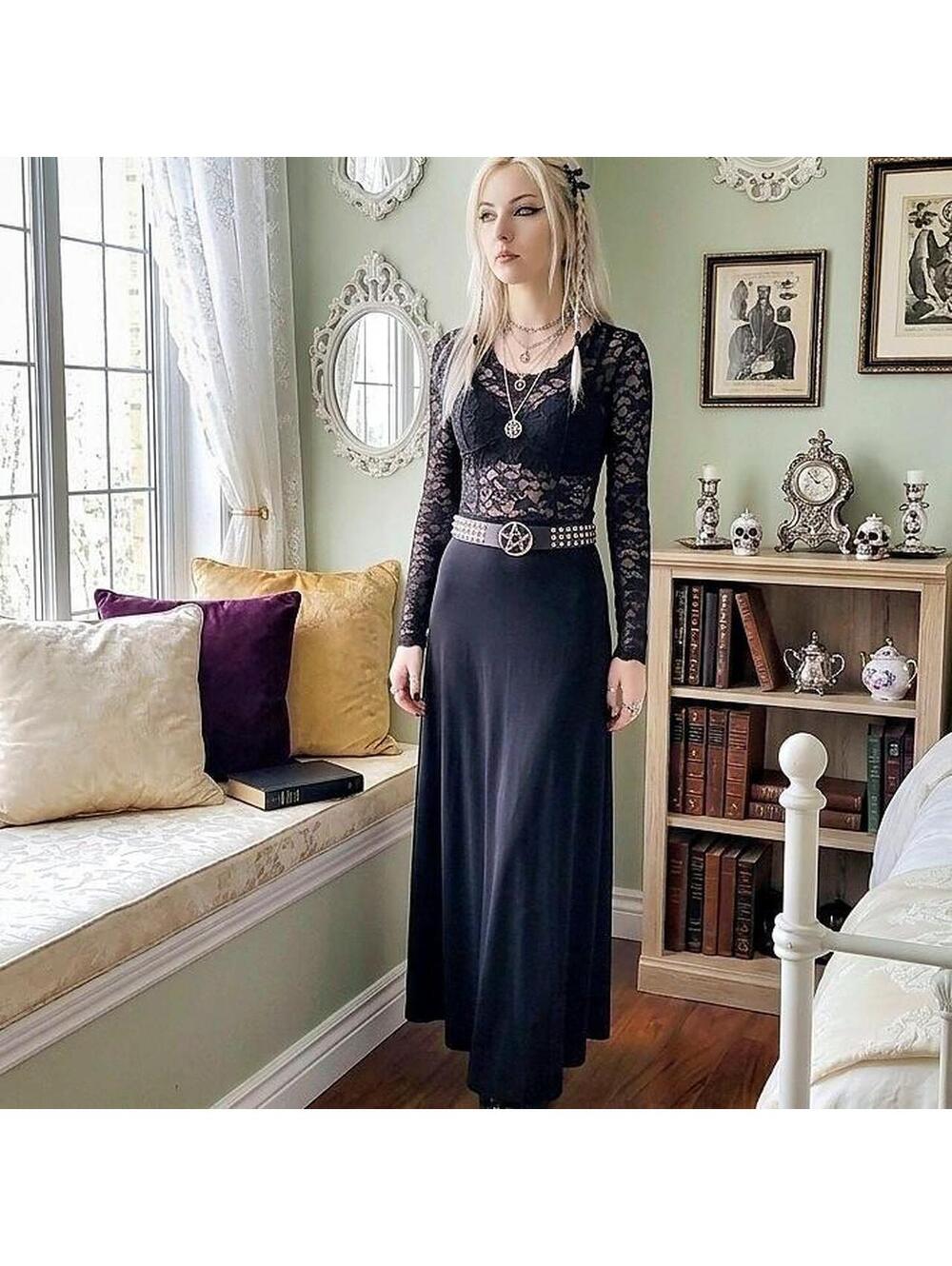 Kenar Women's Black Skirt